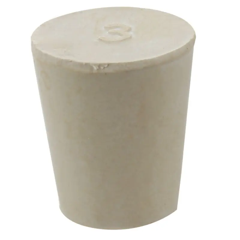 Новые резиновые пробки лабораторные Твердые отверстие стоп Push In уплотнительная