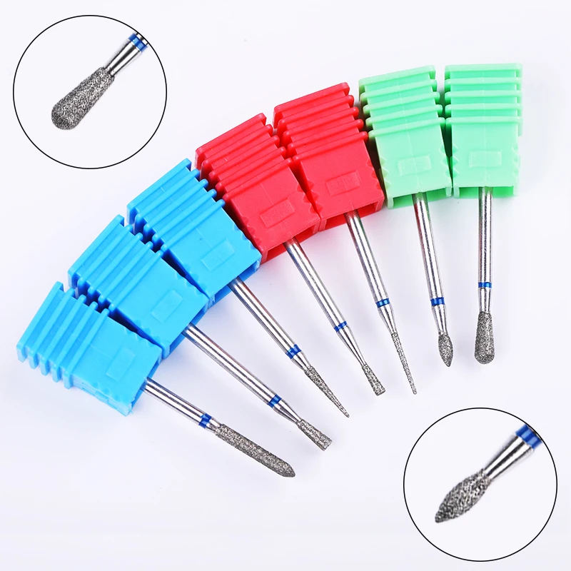 

Colorful Nail Drill Bits Silicone Electric Machine Nail File Sanding Block Tool Multi Size Pedicure Nail Replacement Manicure