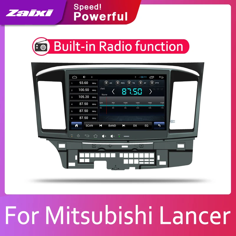 Flash Deal ZaiXi 10.2 HD 1080P IPS LCD Screen Android 8 Core For Mitsubishi Lancer 2014~2015 Car Radio 3G4G AUX USB GPS Navi Multimedia 1