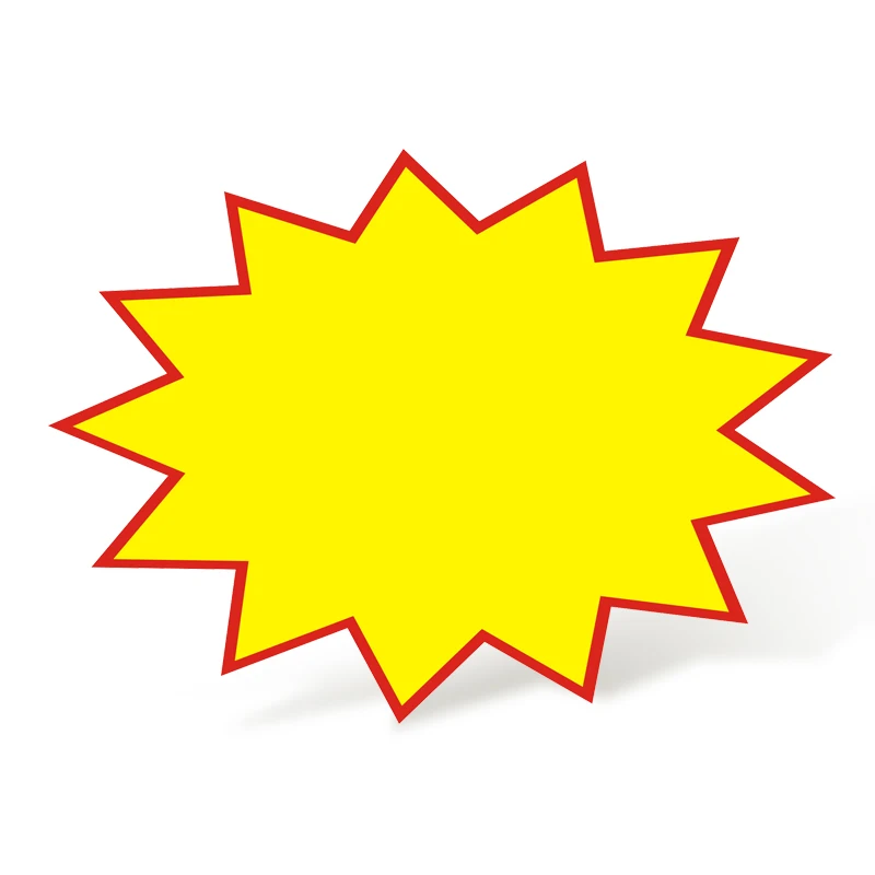 13*17 см большая популярная рекламная пустая бумажная карточка вывеска для