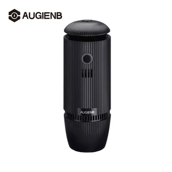 

AUGIENB 5V Car air Purifier with HEPA filter Negative Ions Cleaner Ionizer Essential oil Freshener for Smork PM2.5 Odor