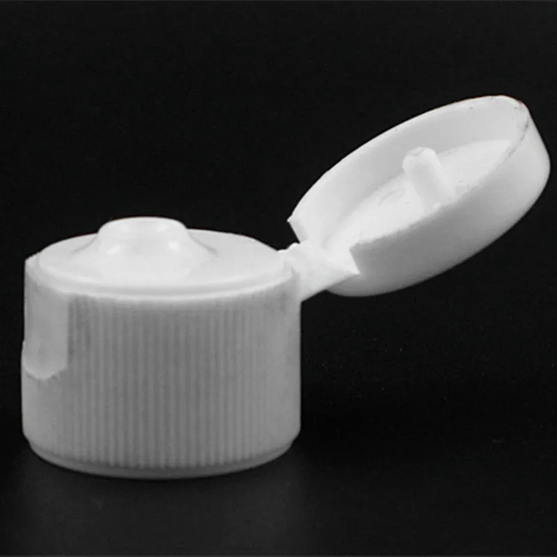 white flip top cap