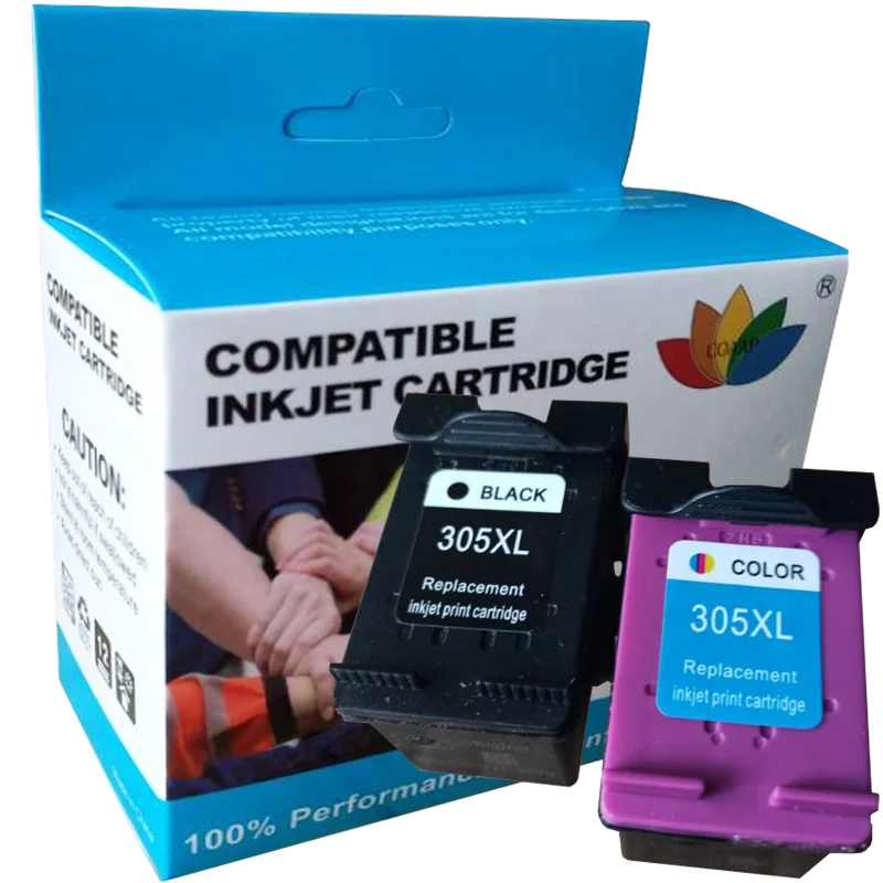 Refilled Ink Cartridge For HP 305 XL HP305 DeskJet 1210 2710 2720 4110