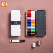 Набор Xiaomi Jordan & Judy для домашнего шитья, портативный многофункциональный набор для шитья, для ручного квилтинга, сшивания, аксессуары Набор Xiaomi Jordan & Judy для домашнего шитья, портативный многофункциональный набор для шитья, для ручного квилтинга, сшивания, аксессуары