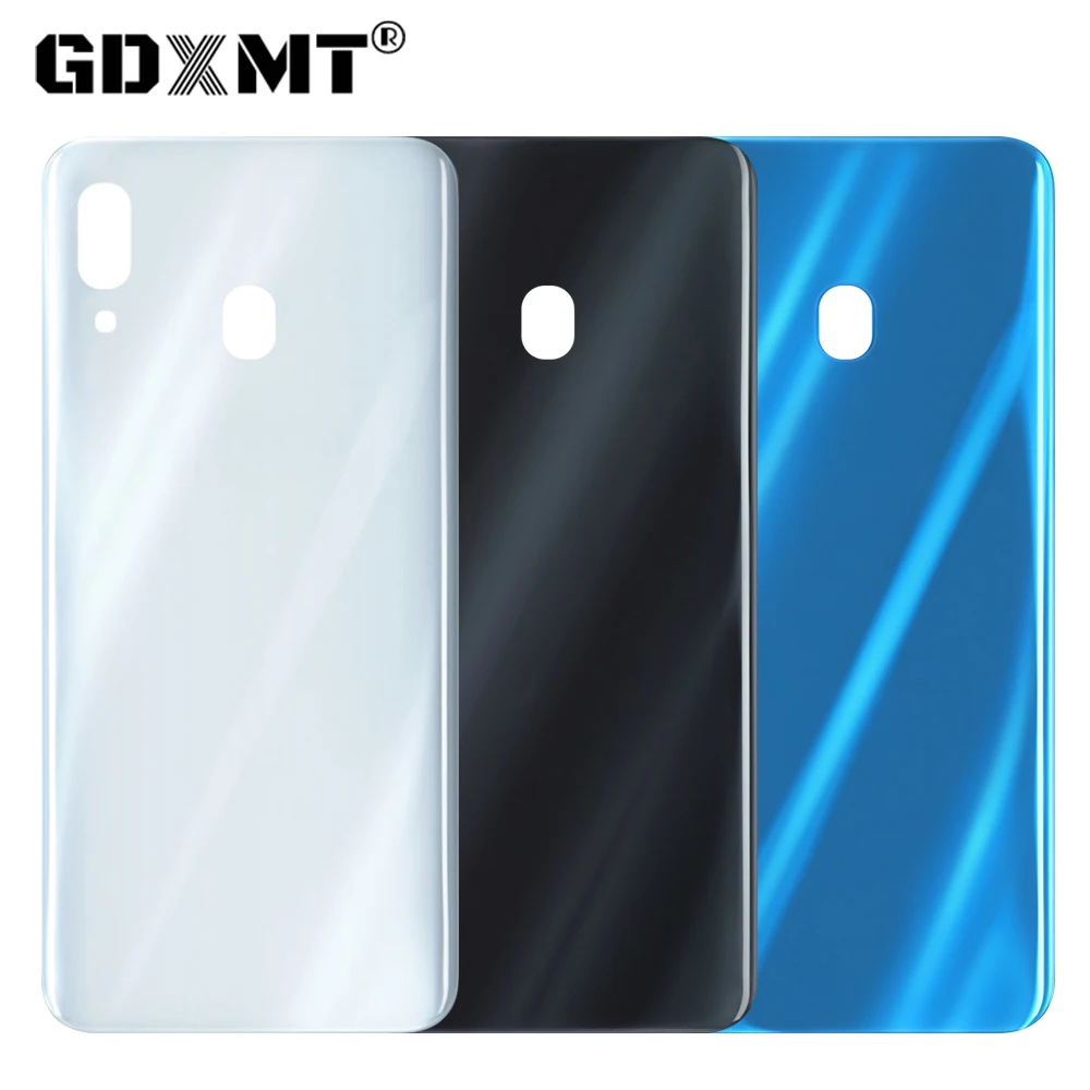 Задняя крышка батарейного отсека для Samsung Galaxy A30 A305 A305F A305DS корпус качества ААА |