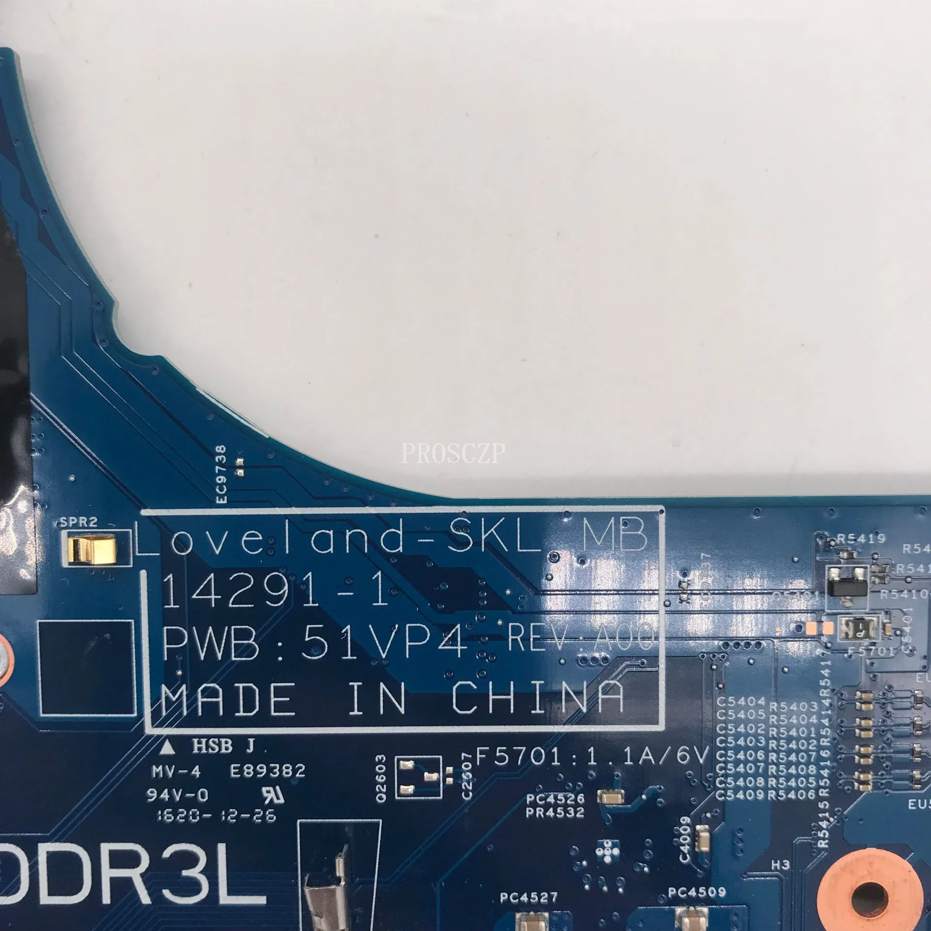 Для ноутбука Latitude 3470 материнская плата CN-0VWFGF 0VWFGF 14291-1 с SR2F0 I5-6300U cpu совместимость