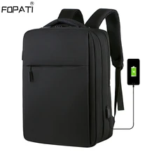 Мужской рюкзак с защитой от кражи 17,3 дюймов, рюкзак для ноутбука с зарядкой через usb, школьная сумка, водонепроницаемая дорожная сумка, 15,6 школьные рюкзаки для подростков
