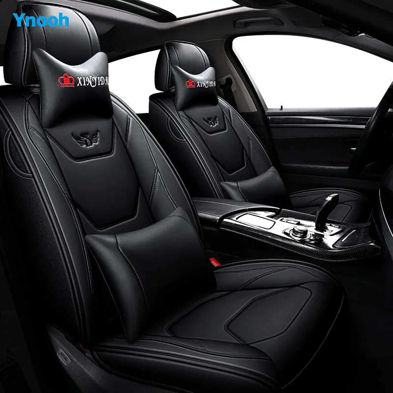 Ynooh автомобильные чехлы для сидений для skoda fabia 1 2 Rapid spaceback kodiaq felicia octavia автомобильные чехлы для сидений