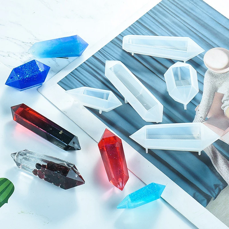 New Assorted Shape Silicone Earring Necklace Pendant Mold For Resin Forms Crystal Epoxy Soap Mould Jewelry Making DIY Crafts