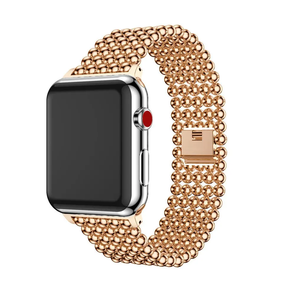 Браслет Нержавеющая сталь ремешок для наручных часов Apple Watch серии 1/2/3, 42 мм, 38 мм, Ремешок Браслет ремешок для наручных часов Apple Watch 5 4 полоса 40 мм 44 мм
