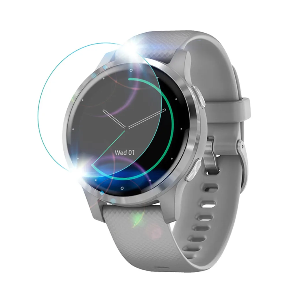 Ouhaobin 3 шт. защитная пленка из закаленного стекла для Garmin Vivoactive 4 4S защитная пленка 923#2