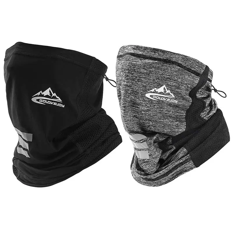 Cubierta facial de seda de hielo con protección UV, pañuelo deportivo para exterior, transpirable, a prueba de viento, bufanda para senderismo