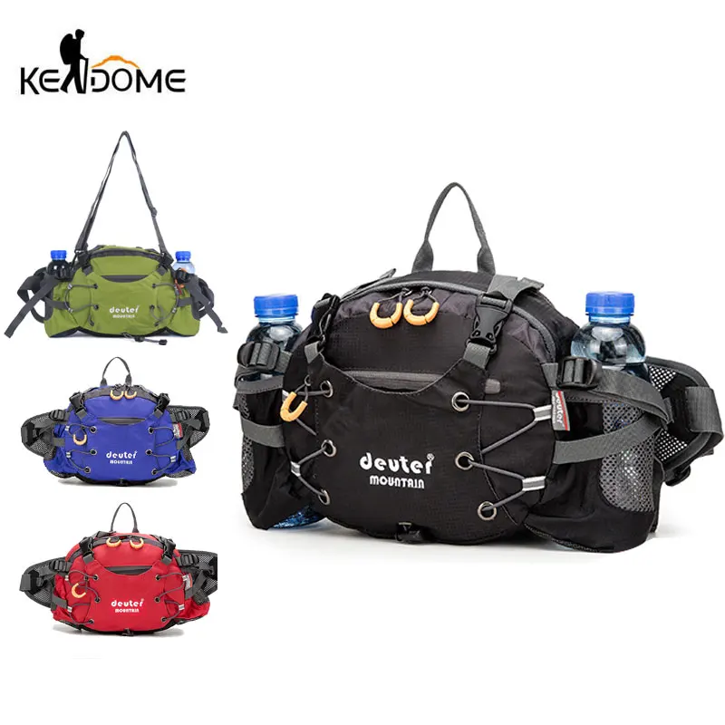 스포츠 허리 가방 남자 여자 야외 하이킹 승마 방수 마모 방지 배낭 7L 캠핑 여행 어깨 가방 물 XA73WD