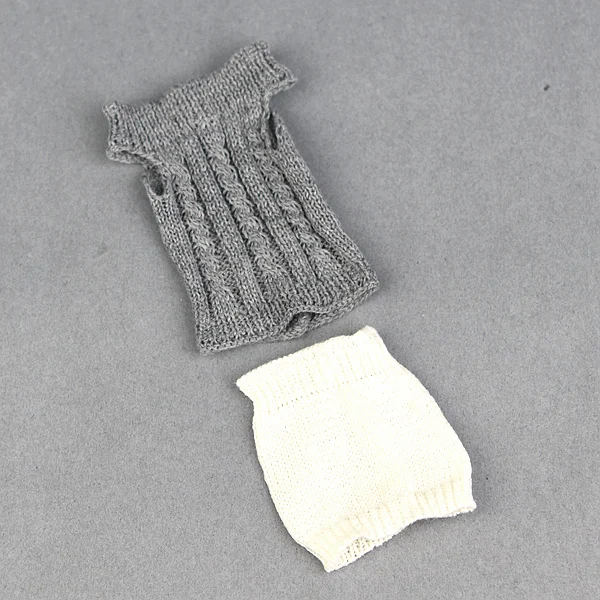 Чистый свитер ручной вязки Blyth кукла аксессуары трикотажные топы ручной работы пальто платье одежда для 1/6 BJD куклы Подарки для девочек детские игрушки