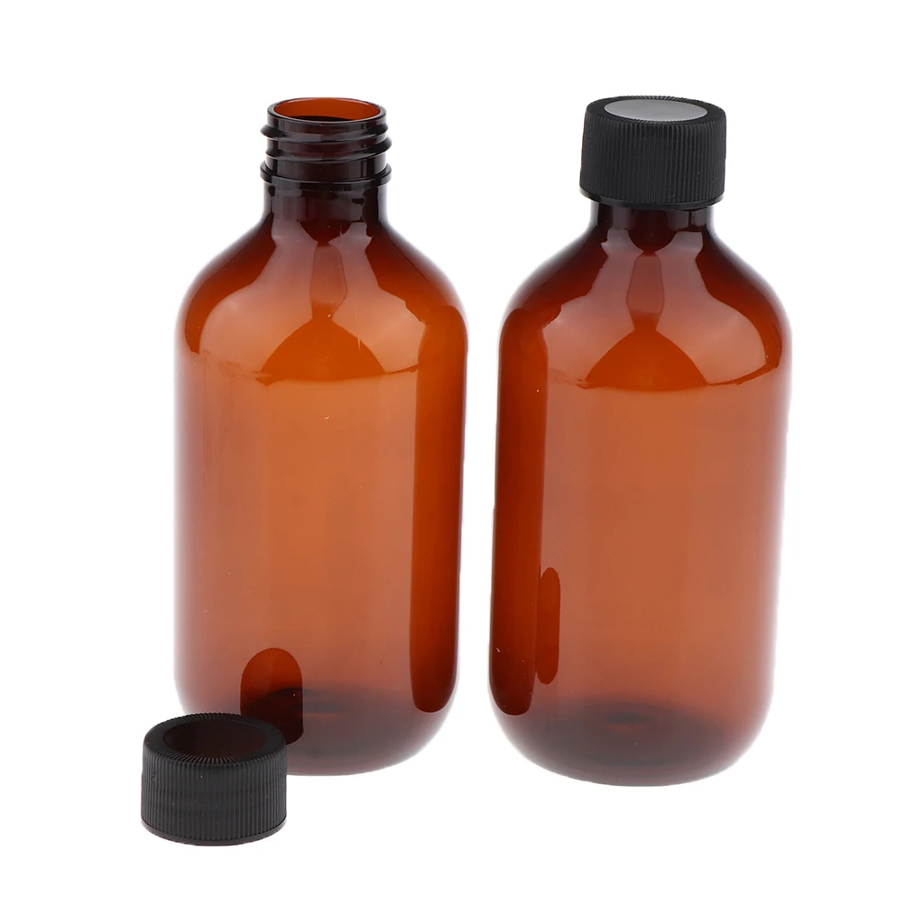 2Pcs Empty Shampoo Conditioner Refillable Shampoo Conditioner Shower Gel Bottles 300ml