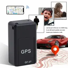 GF07 GSM GPRS мини автомобильный gps локатор трекер Автомобильный gps трекер анти-потеря записи отслеживающее устройство Голосовое управление может записывать