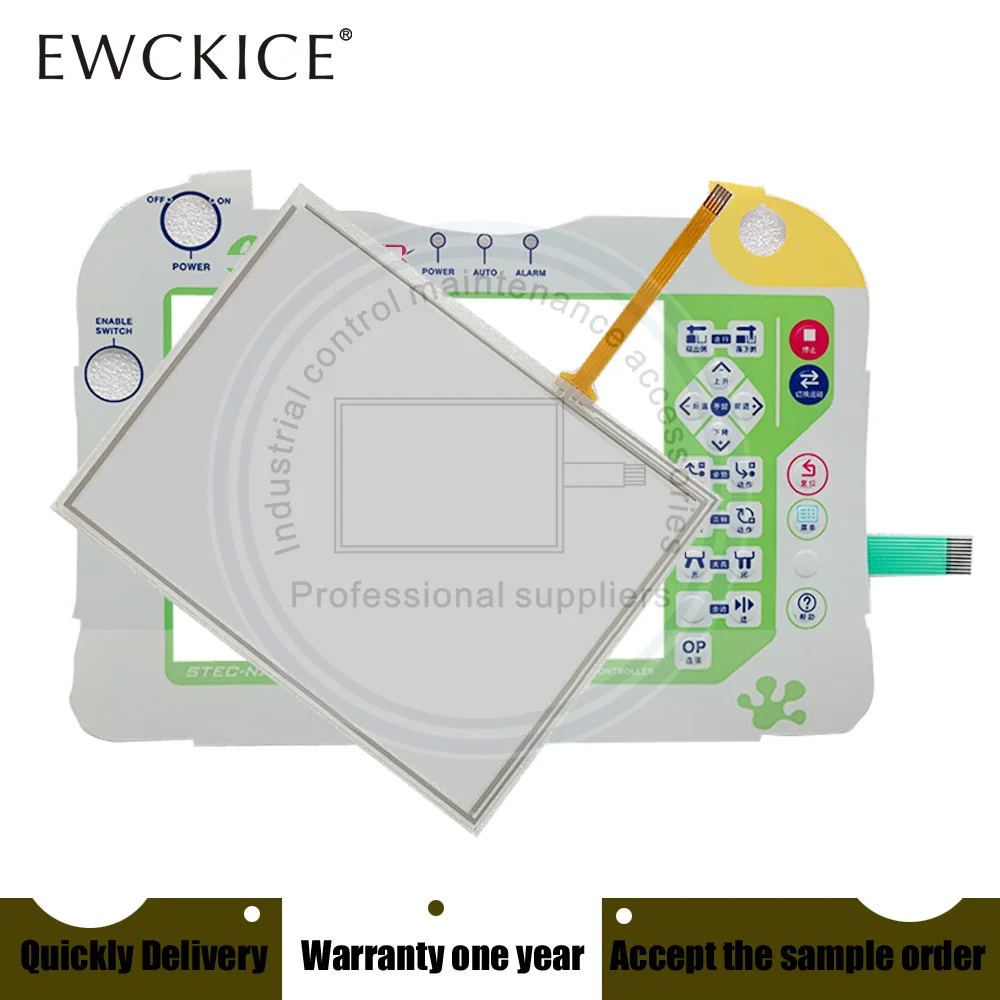 Hmi Stec Na2 Plc Touch Screen e Membrana Teclado Novo