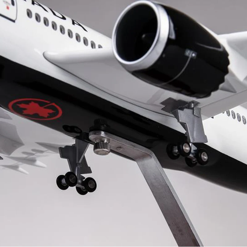 43 см 1/130 масштаб B787 Boeing летательный аппарат канадских авиалиний модель с