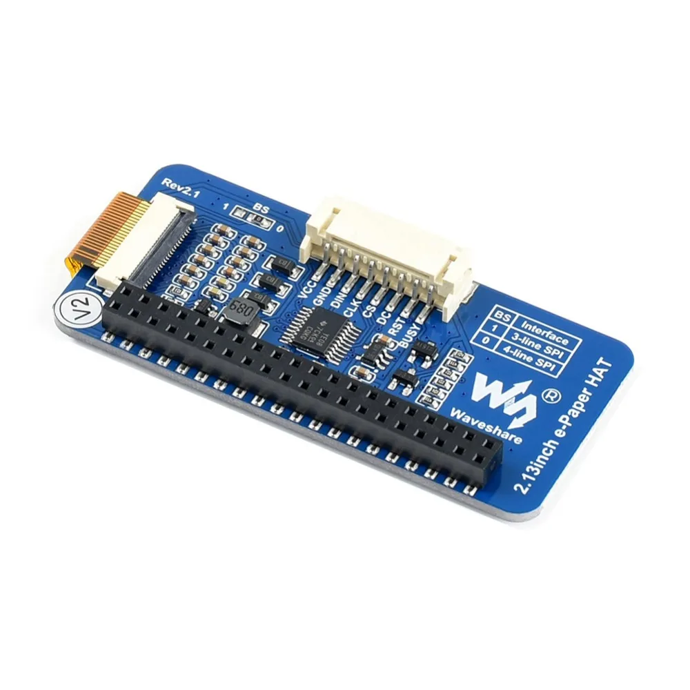 WS0033 2.13inch E-Ink display HAT (8)