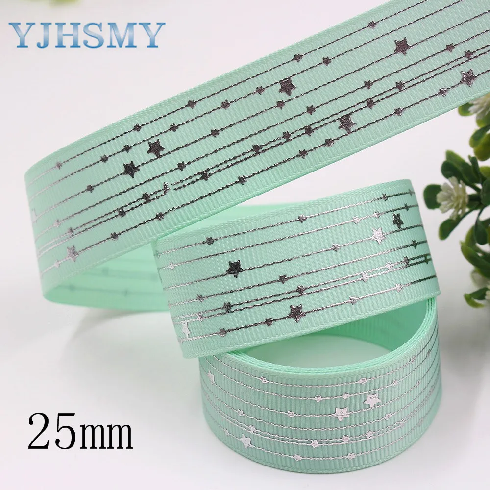 I-191211-2754 YJHSMY I-191211-2748 25 мм 10 ярдов Красочные градиент любовь бронзовые корсажные ленты, сделай сам лук кепки, День Святого Валентина вечерние украшения - Цвет: I-191211-2754