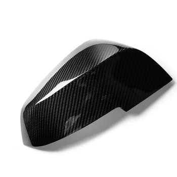 

2pcs Rearview Mirror Cover 2pc Side Carbon For BMW F30 3-Series 320i 328i 2012-16 Carbon Fiber