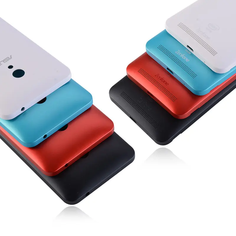 Оригинальная задняя крышка Корпус для ASUS Zenfone 4,5 A450CG задняя крышка Батарея двери с кнопка регулировки громкости A450CG Запчасти для авто