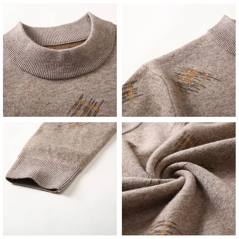 COODRONY Brand Sweater Men 100% Merino Wool Pullover Men Thick Warm Winter Turtleneck Sweaters Knitted Cashmere Pull Homme 93030 COODRONY Brand Sweater Men 100% Merino Wool Pullover Men Thick Warm Winter Turtleneck Sweaters Knitted Cashmere Pull Homme 93030