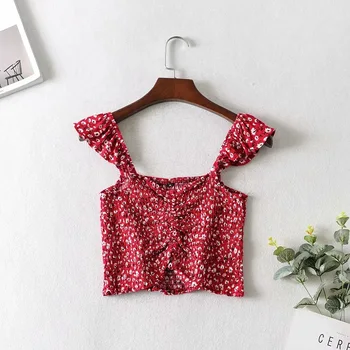 

Boho Floral Print Two 2 Piece Set Summer Crop Top High Waist Long Split Skirt Matching Set Maxi Women Beach Holiday Outfits 2020