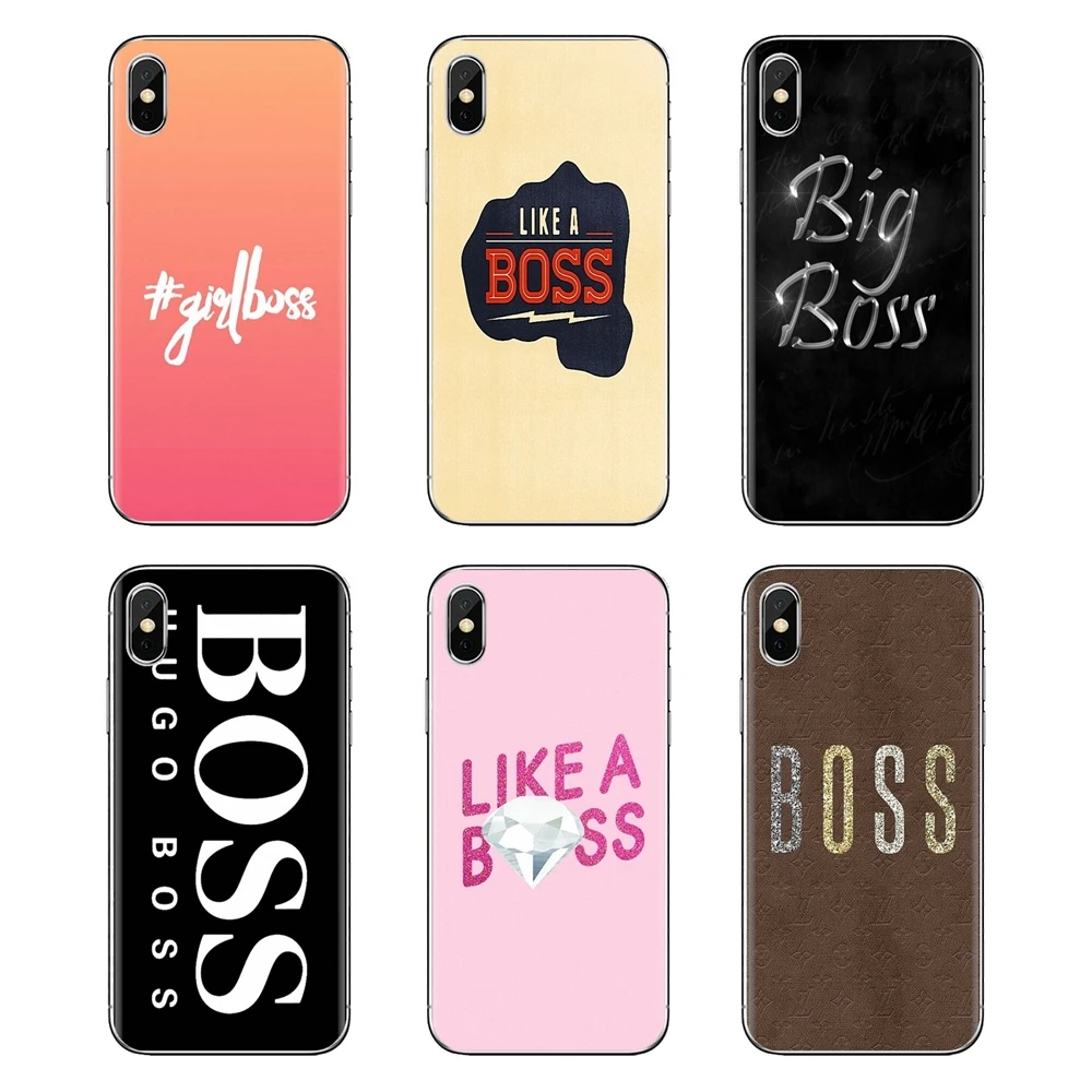 Be the boss wallpaper For Samsung Galaxy S2 S3 S4 S5 MINI S6 S7 edge S8 S9 Plus Note 2 3 4 5 8 Coque Fundas Silicone Case Covers |