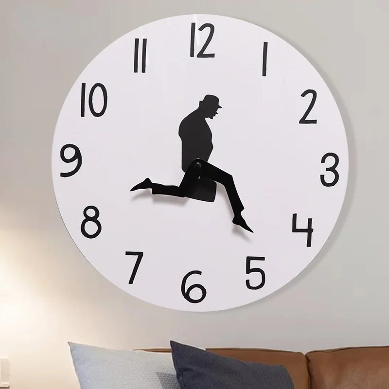 Настенные часы с забавными прогулками новинка министерства комедии ТВ-сериал