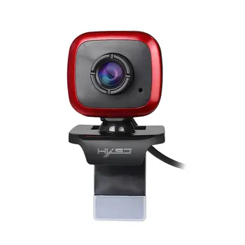 

HD Camera 480P Drive-Free ABS Manual Adjustable Focal Length Auto White Balance Auto Color Correction for Laptop Computer