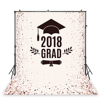 

HUAYI gradation backdrop school party decoration backdrop background for taking photos of grad graduation Prom XT-6882