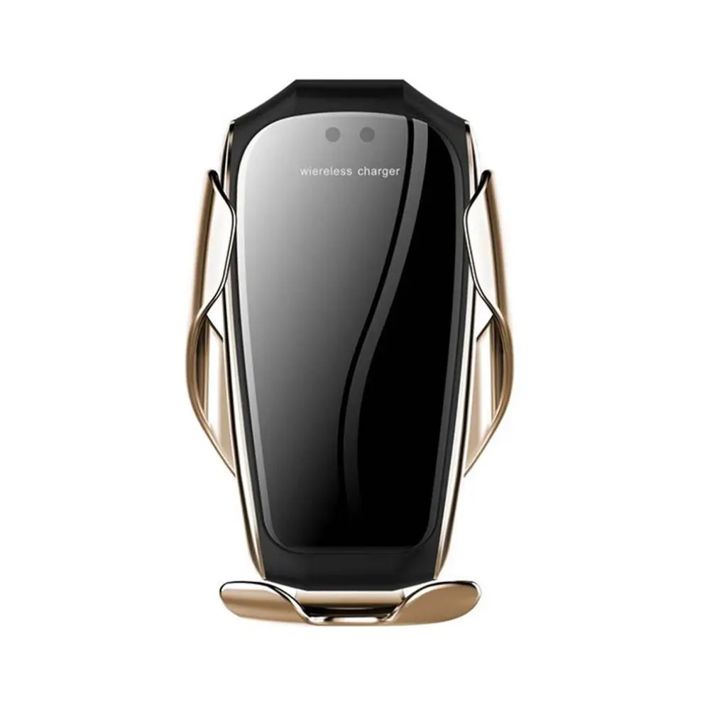 Automatic Clamping Car Wireless Charger For iPhone XR XS Max Huawei P30 Pro Samsung S10 Plus Smart Phone Qi Wireless Charge
