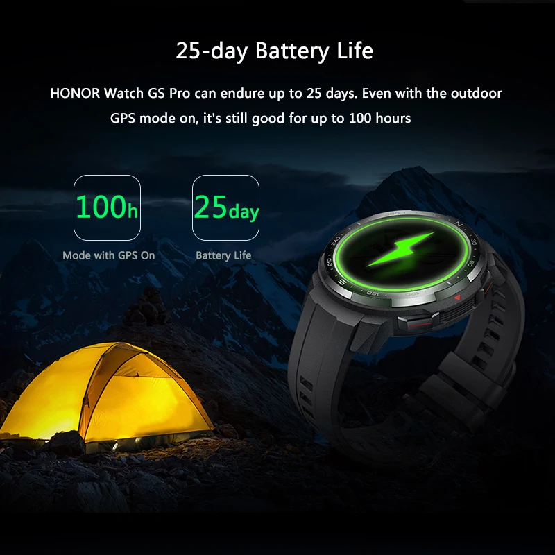 2020 Honor Watch GS Pro Smart Watch Men 5ATM
