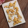Luyou Lace Vine Border Silicone Resin Molds Cake Decorating Tools Pastry Kitchen Baking Accessories Fondant Cake Molds FM1324 ► Photo 1/3