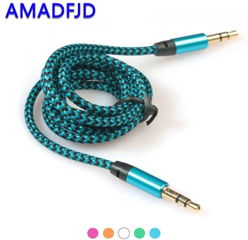 

for Car 3.5mm Aux Cable Male to Male Audio Nylon jack audio cable Car Aux Corder Stereo audio cable for smart phone