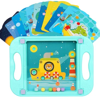 

3D Balanced Ball Game Classic Kids Toys Creative Maze Games Portable Palm Educational Toys Gift for Boys Girls