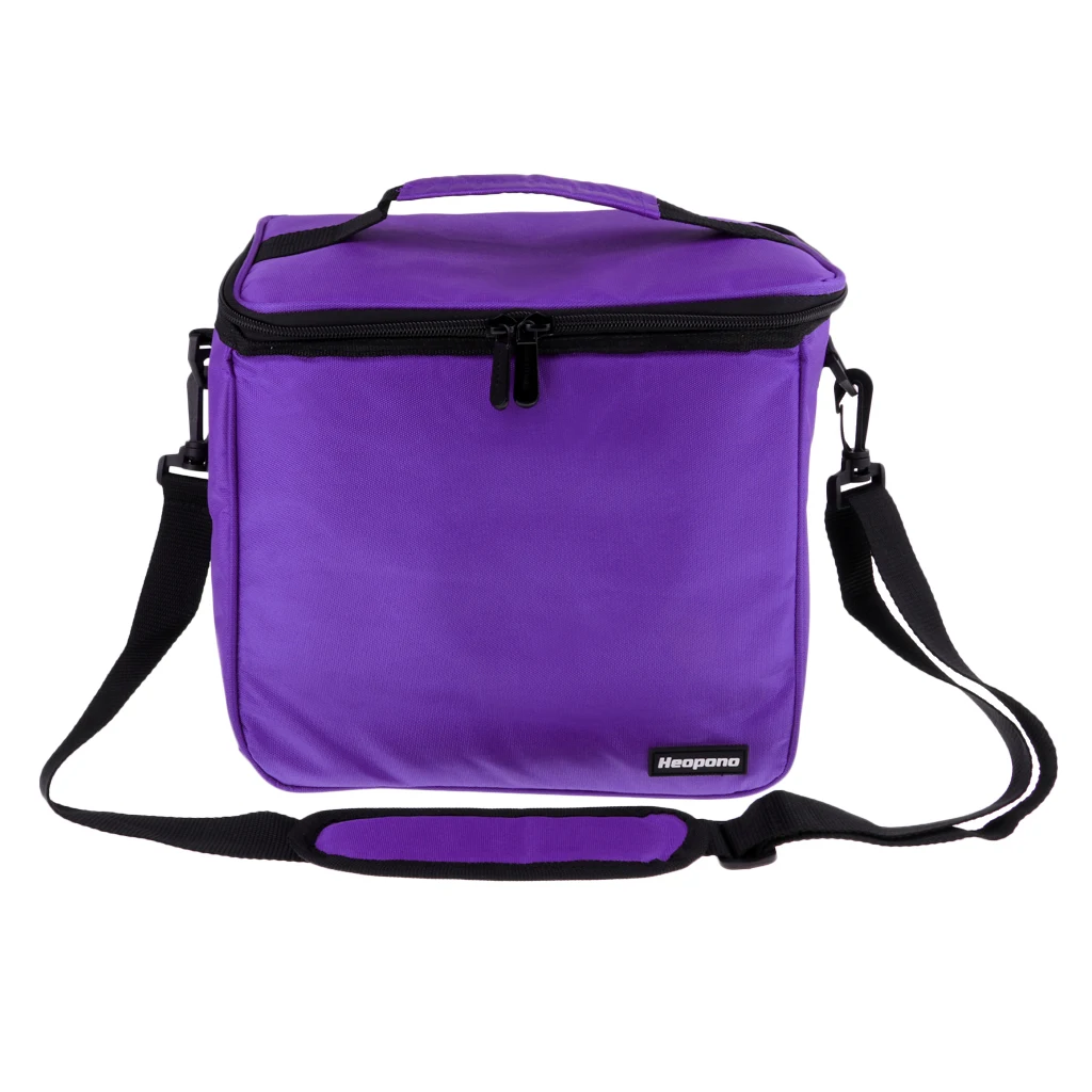 Purple 14L Изолированная Термосумка-холодильник ланч сэндвич вино напиток прохладное хранение охлажденное - Цвет: Purple 14L