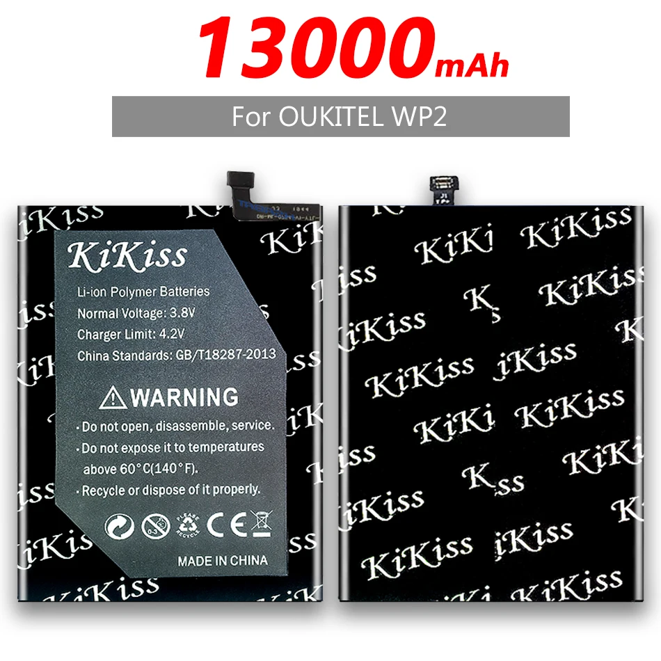 Аккумулятор для OUKITEL WP2 WP 2 6 0 дюйма MTK6750T 4 + 64 ГБ 10000 мАч | Мобильные телефоны и