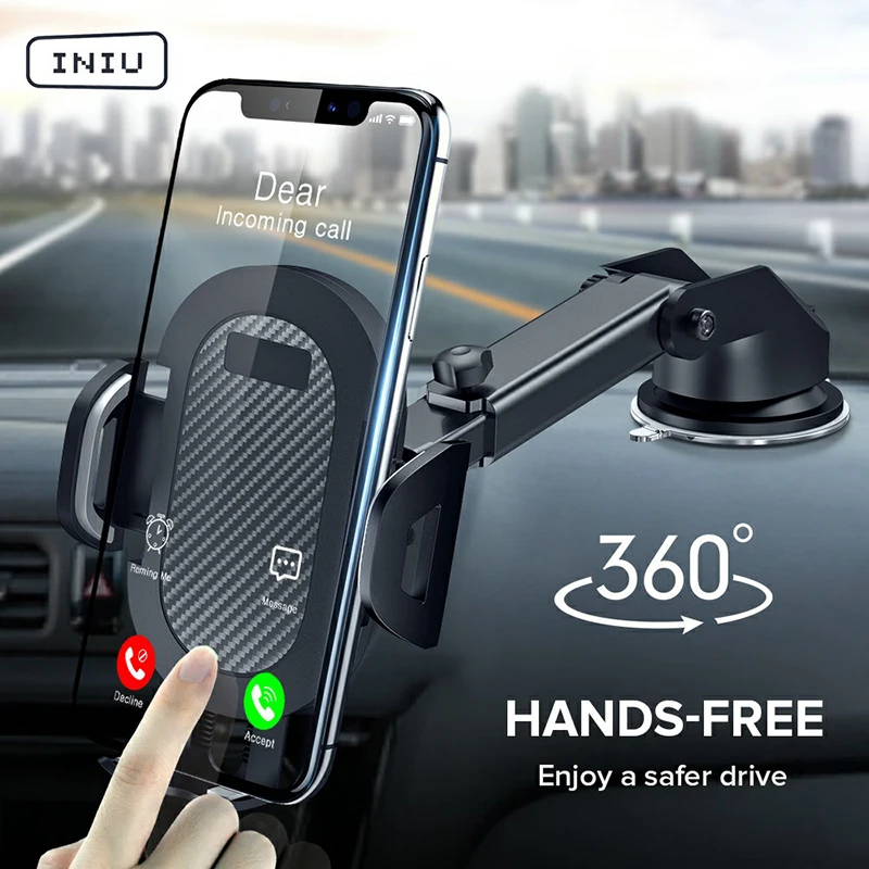 360 Автомобильный держатель для телефона, Автомобильный gps Стенд для мобильного телефона, мобильного телефона, смартфона XIAOMI APPLE VIVO, gps подставка