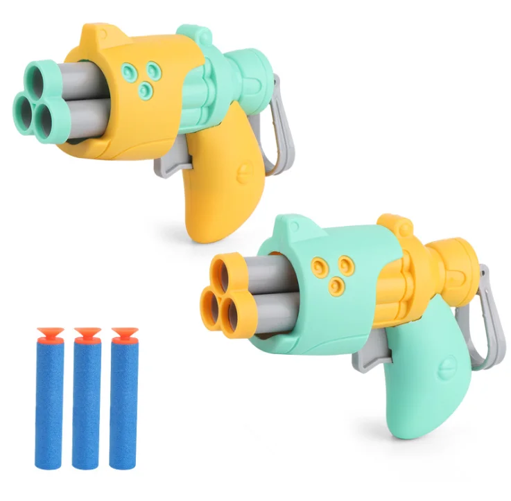 ABS toy gun children mini pistol air soft bullet gun bullet gun three years old+ 3