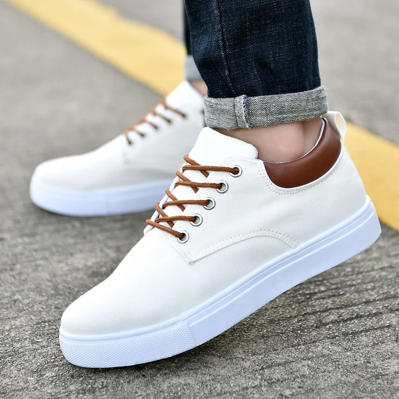 Casual shoes men plus size 39-47 canvas sneakers boys school shoes comforthable sneakers man's fall shoes 2019