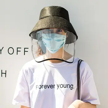 

Dust Cover Full Face Cap Multi-function Protective Cap Anti Infection Protective Hat Eye Anti-saliva Hat