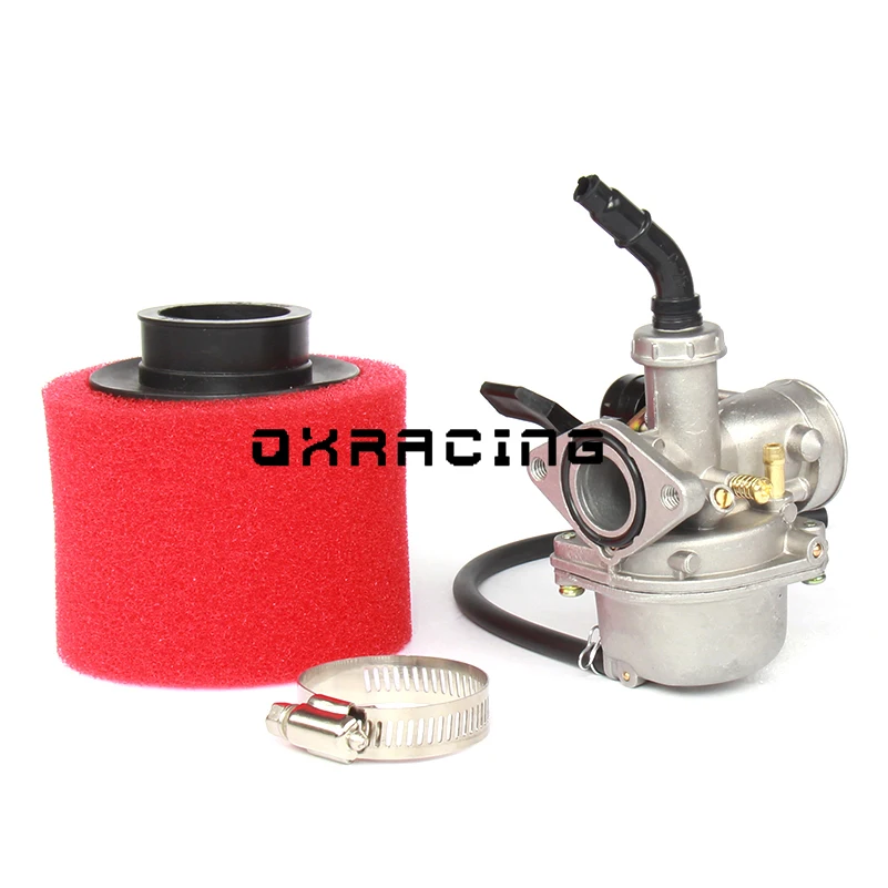 PZ19 Карбюратор с 35 мм воздушный фильтр для 50cc 70cc 90cc 110cc ATV Quad Go Kart питбайк