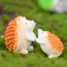 

Long-lasting Small Hedgehog Figurine Decoration Craft Miniature Model for Shelf