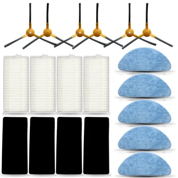 

Side Brush Filter Mop Cloth For IKOHS NETBOT S15 SmartGo Robotic Vacuum Cleaner Suitable For IKOHS NETBOT S15 Sweeper Accessorie