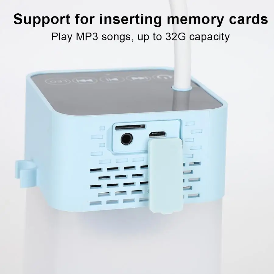 Многофункциональная настольная лампа SOS Flash Bluetooth 5,0 динамик для мобильных телефонов/планшетов