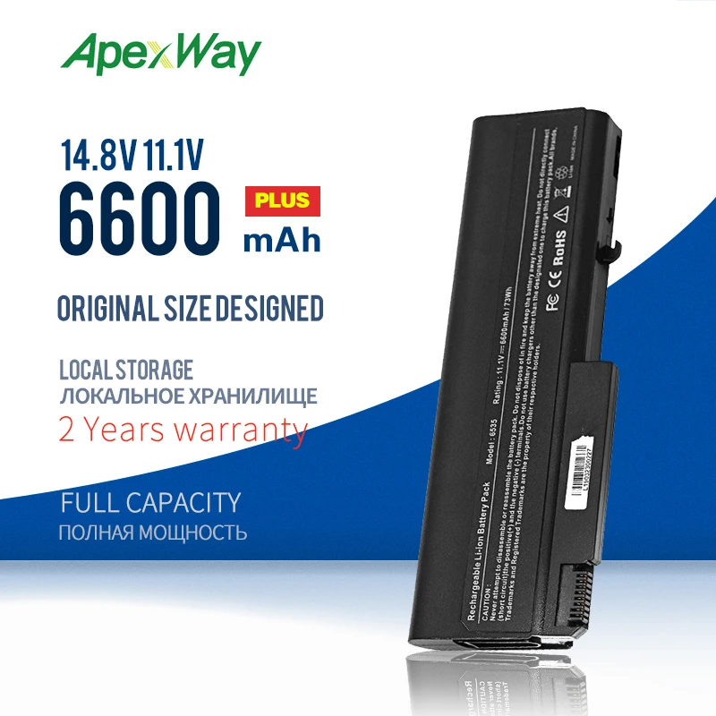 

7800mAH Laptop battery for Hp EliteBook 6930p 8440p 8440w ProBook 6440b 6445b 6450b 6540b 6545b 6550b 6555b