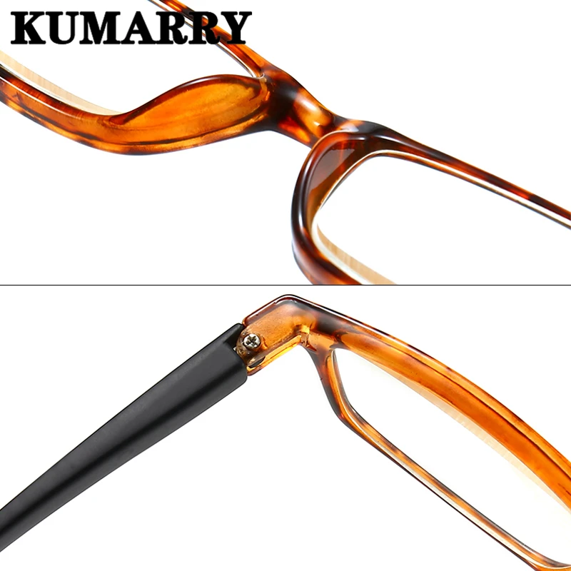 KUMARRY, новая мода, ультра светильник, очки для чтения, для мужчин/женщин, анти-синий светильник, компьютерные близорукие очки, диоптрий, с 1,0~ 4,0