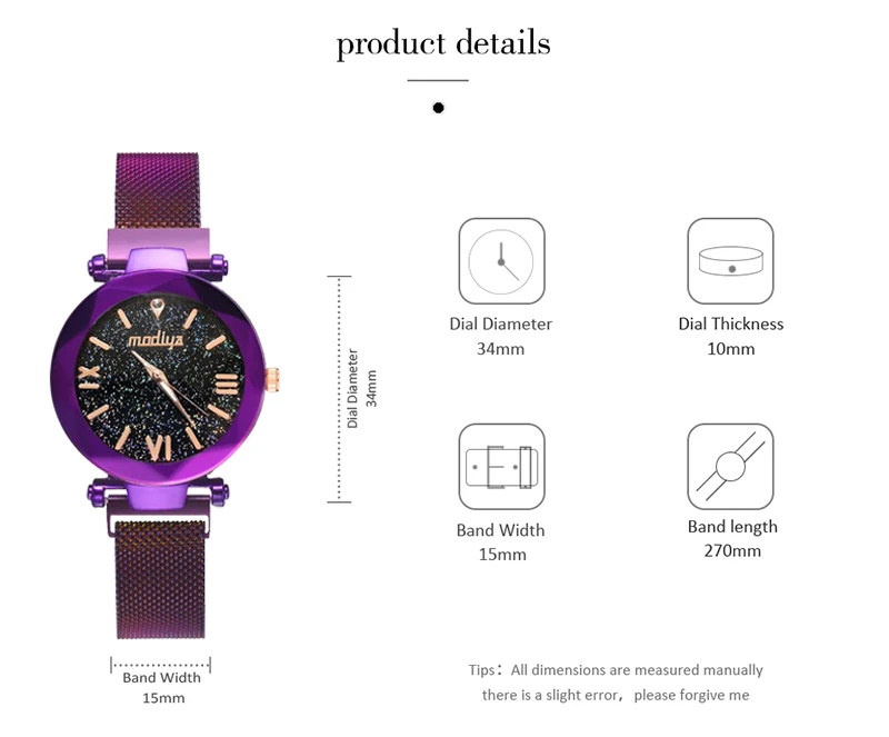 Reloj mujer роскошные женские часы Звездное небо женские магнитные часы кварцевые наручные часы модные женские наручные часы relogio feminino